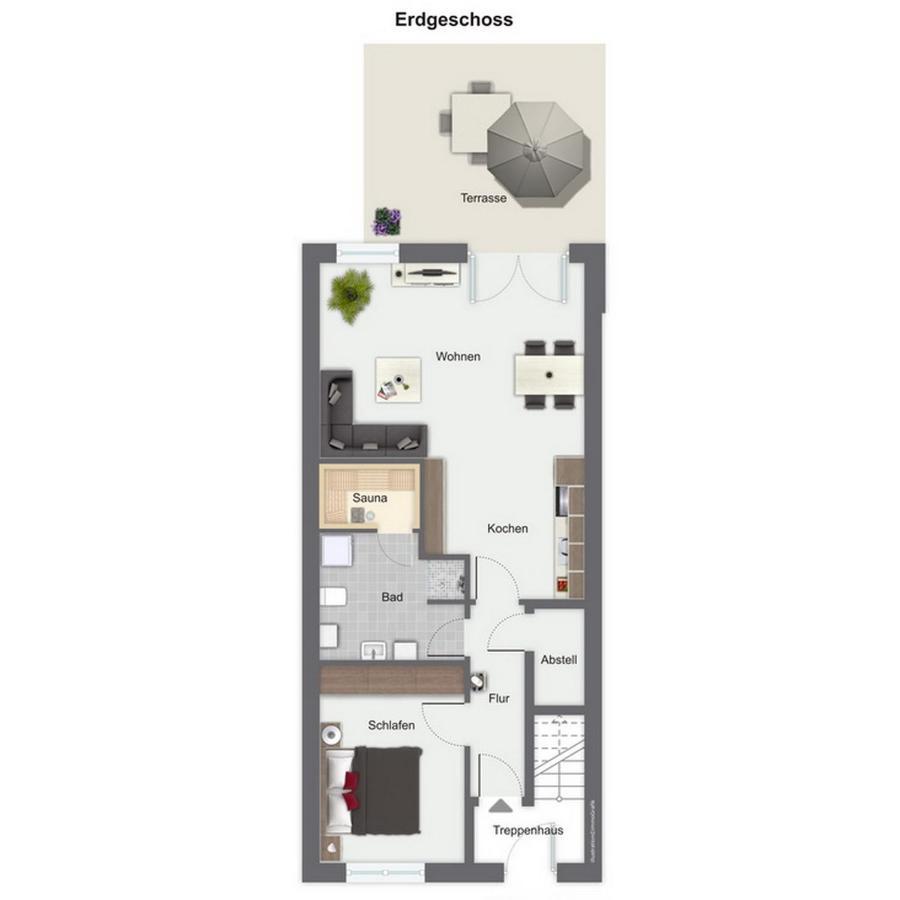 Malaga Wohnung 3 บอลเทินฮาเกิน ภายนอก รูปภาพ
